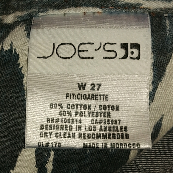 NWT Joe's Women's Jeans Cigarette Fit W27 - Picture 5 of 9